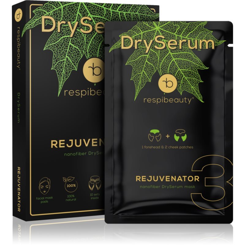 RespiBeauty Rejuvenator sada pleťových masek s omlazujícím účinkem 10 ks - parfo.cz