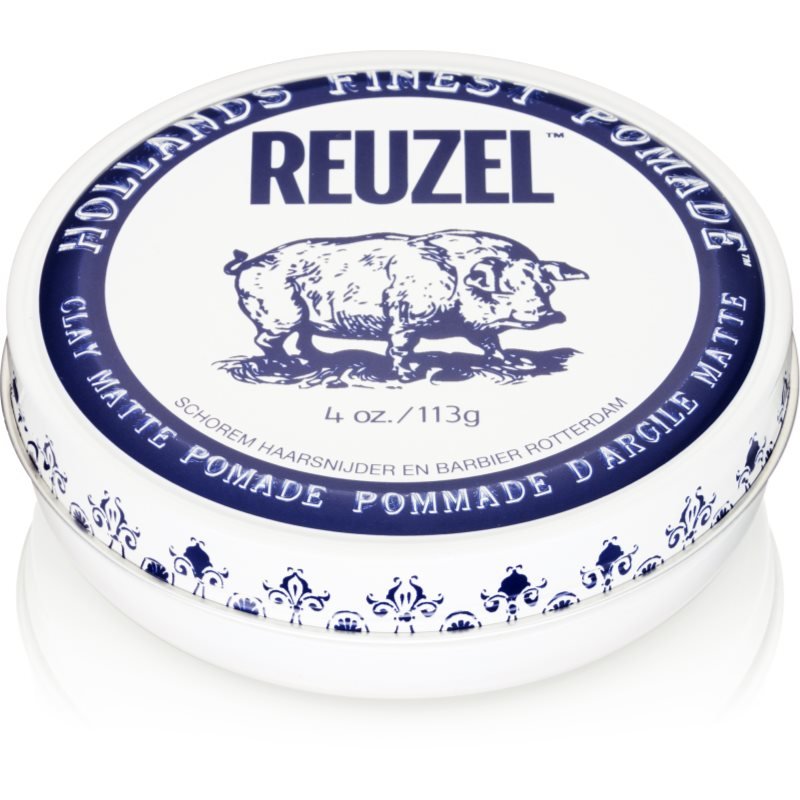 Reuzel Hollands Finest Pomade Clay modelovací hlína s matným efektem 113 g - parfo.cz