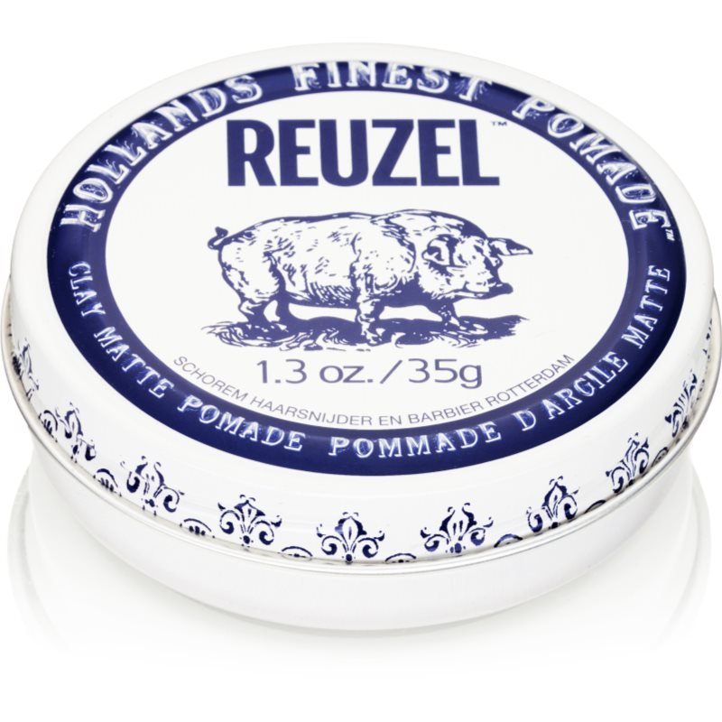 Reuzel Hollands Finest Pomade Clay modelovací hlína s matným efektem 35 g - parfo.cz