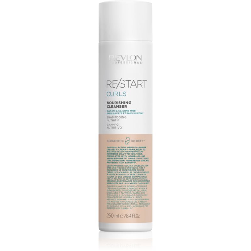 Revlon Professional Re/Start Curls bezsulfátový šampon pro vlnité a kudrnaté vlasy 250 ml - parfo.cz