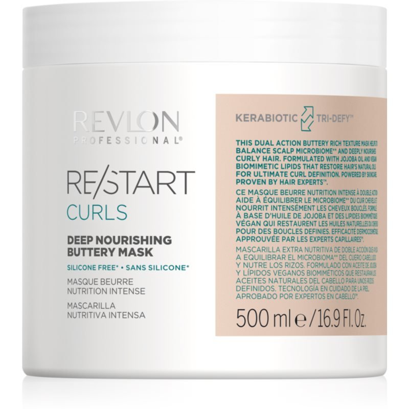Revlon Professional Re/Start Curls vyživující maska pro vlnité a kudrnaté vlasy 500 ml - parfo.cz
