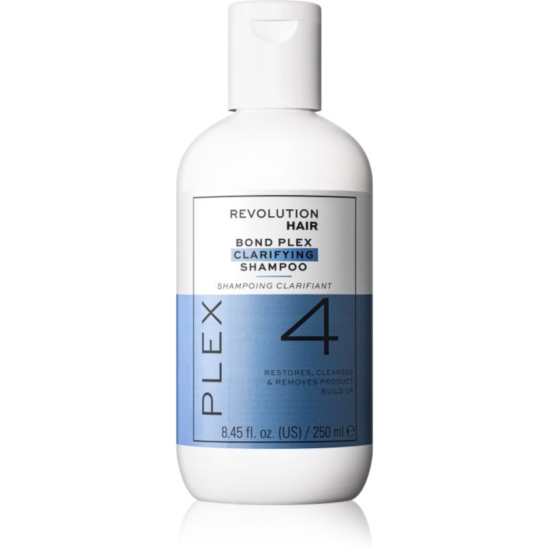 Revolution Haircare Plex Restore No.4 Bond Clarifying Shampoo hluboce čisticí šampon pro suché a poškozené vlasy 250 ml - parfo.cz