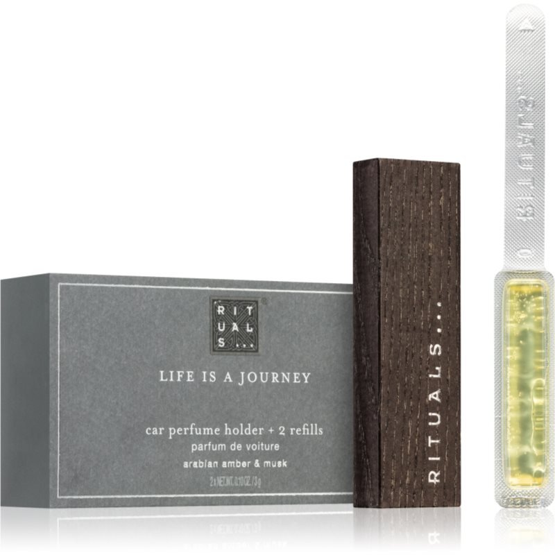Rituals Life Is A Journey vůně do auta + náhradní náplň 2x3 g - parfo.cz