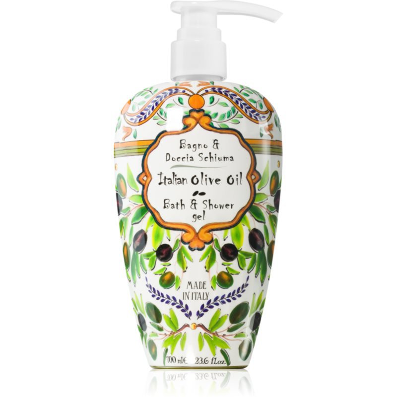 Rudy - Le Maioliche Olive Oil sprchový a koupelový gel 700 ml - parfo.cz