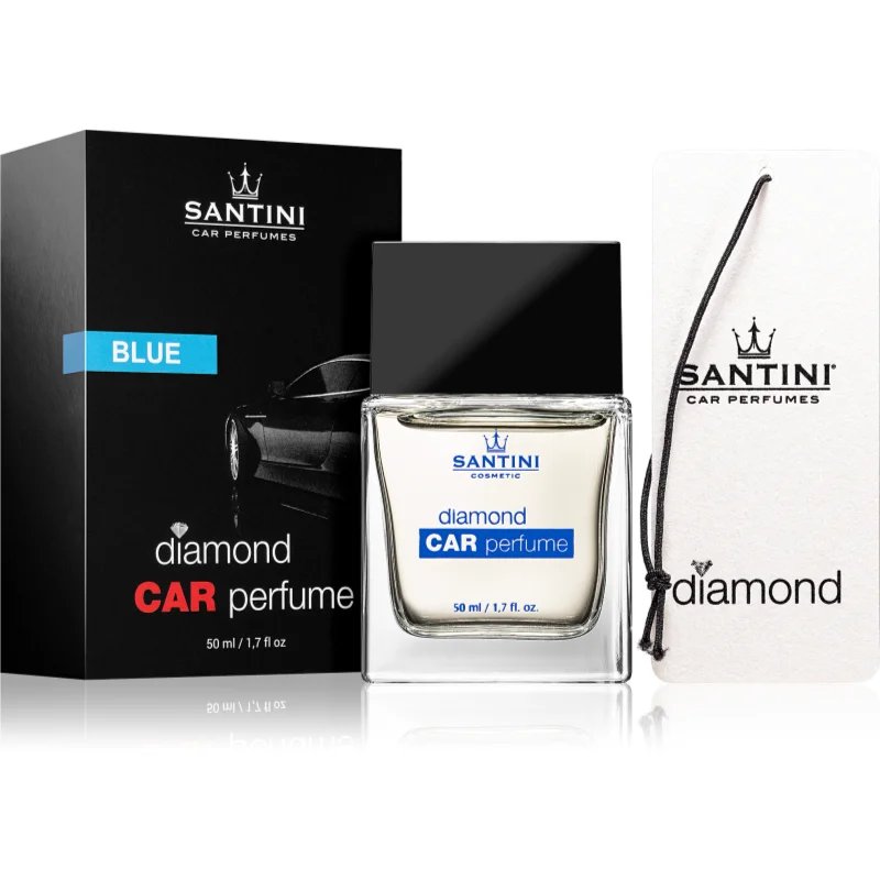 SANTINI Cosmetic Diamond Blue vůně do auta 50 ml - parfo.cz