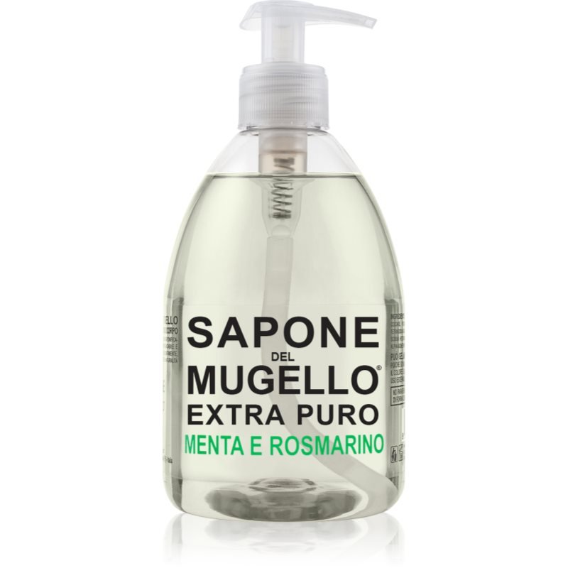 Sapone del Mugello Rosemary Mint tekuté mýdlo 500 ml - parfo.cz