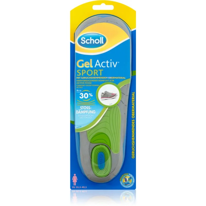Scholl GelActiv Insole Sport vložky do bot 1 pár - parfo.cz