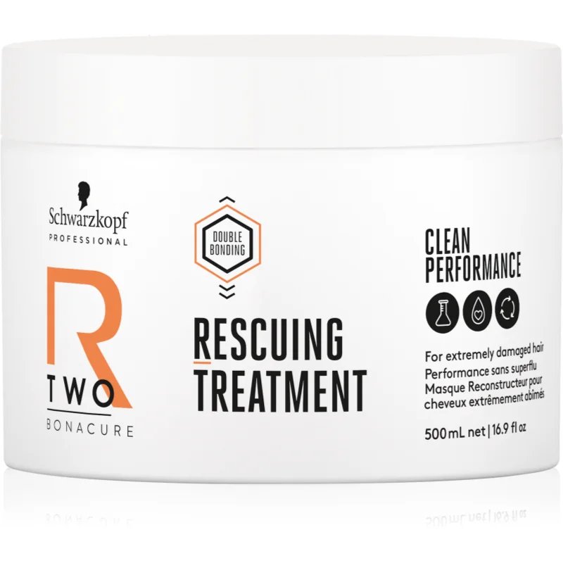 Schwarzkopf Professional Bonacure R-TWO Rescuing Treatment maska na vlasy pro extrémně poškozené vlasy 500 ml - parfo.cz