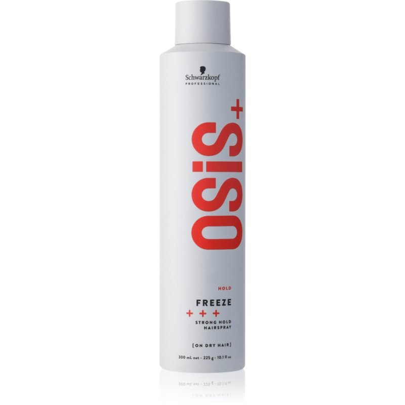 Schwarzkopf Professional Osis+ Freeze lak na vlasy se silnou fixací 300 ml - parfo.cz