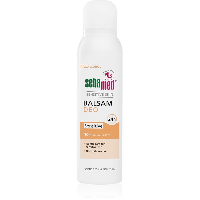 Sebamed Body Care deodorant bez alkoholu a obsahu hliníku pro citlivou pokožku Sensitive 150 ml - parfo.cz