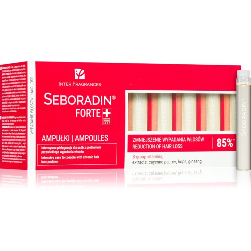 Seboradin Forte ampule proti vypadávání vlasů 14x5