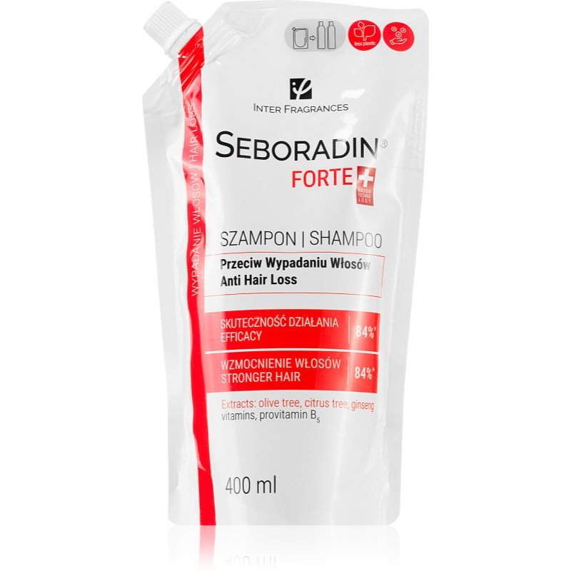 Seboradin Forte šampon proti vypadávání vlasů náplň 400 ml - parfo.cz