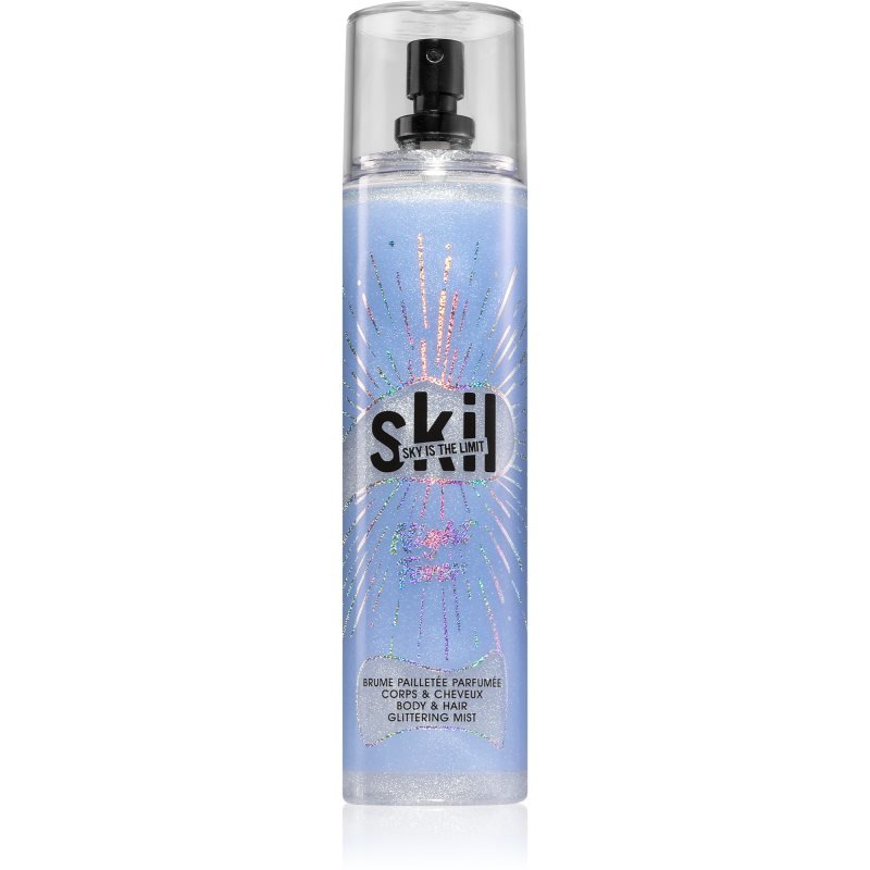 Skil Night Call Night Fever sprej na tělo a vlasy se třpytkami 250 ml - parfo.cz