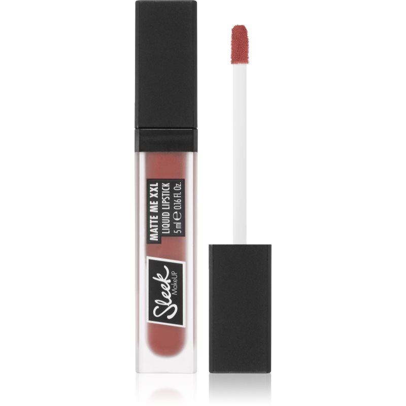 Sleek Matte Me XXL dlouhotrvající matná tekutá rtěnka odstín Peaches n Cream 5 ml - parfo.cz