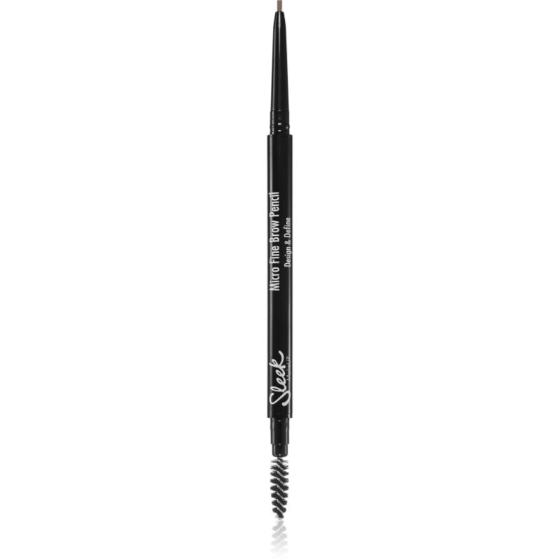 Sleek Micro-Fine Brow Pencil voděodolná tužka na obočí s kartáčkem odstín Ash Brown 6