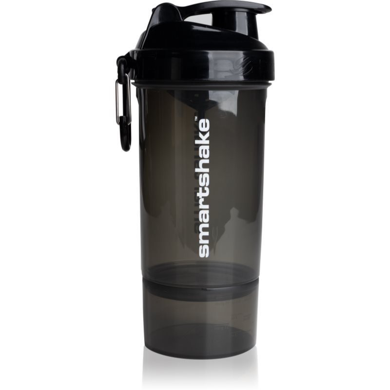 Smartshake Original2GO ONE sportovní šejkr + zásobník barva Gunsmoke 800 ml - parfo.cz