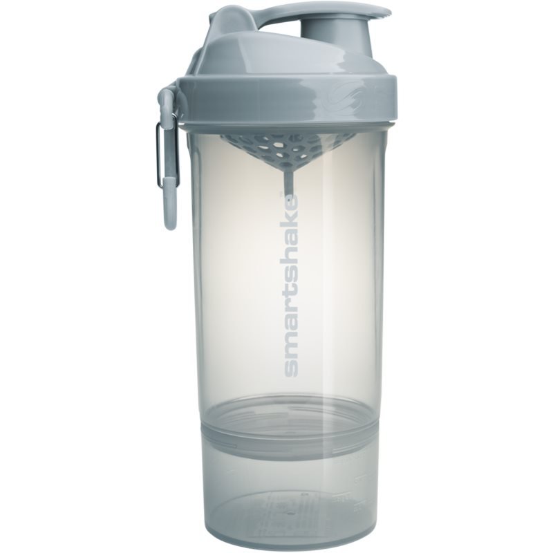Smartshake Original2GO ONE sportovní šejkr + zásobník barva Mist Grey 800 ml - parfo.cz