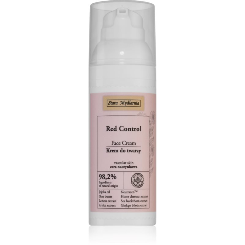 Stara Mydlarnia Red Control krém proti zarudnutí a rozšířeným žilkám 50 ml - parfo.cz