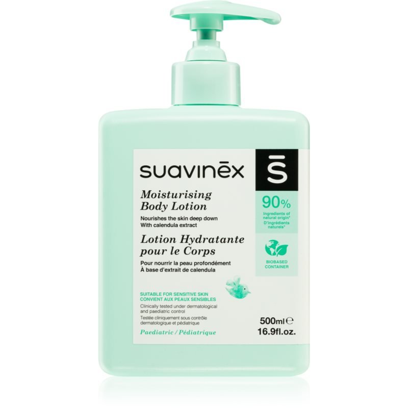 Suavinex Baby Moisturising Body Lotion hydratační tělové mléko pro děti od narození 500 ml - parfo.cz