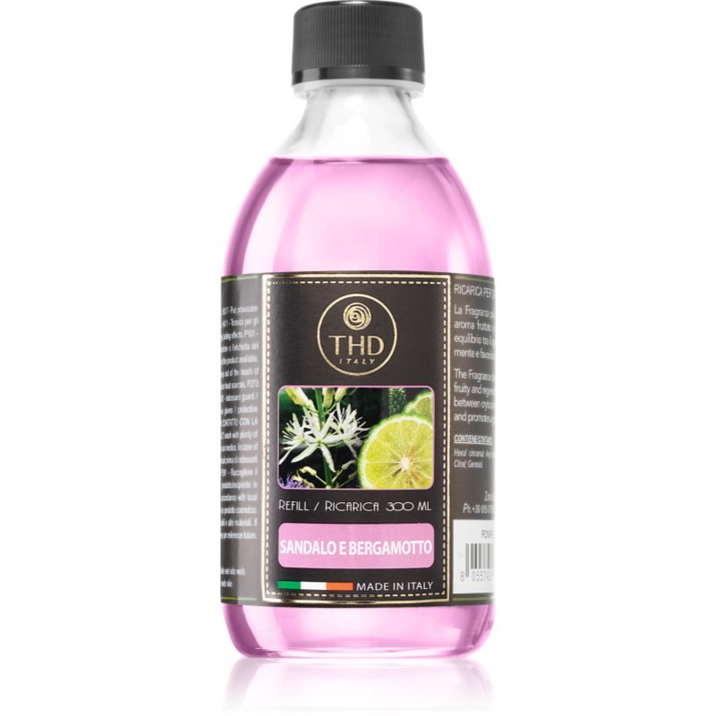 THD Ricarica Sandalo E Bergamotto náplň do aroma difuzérů 300 ml - parfo.cz