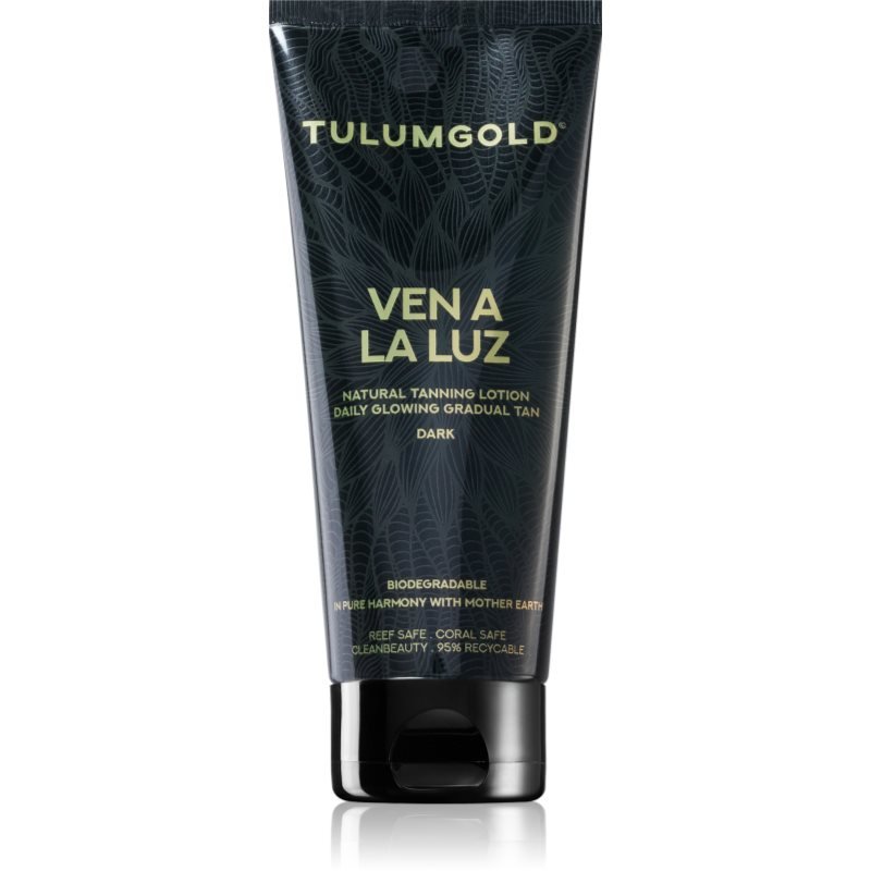 Tannymaxx Tulumgold Ven A La Luz Natural Tanning Lotion Dark opalovací krém do solária 200 ml - parfo.cz