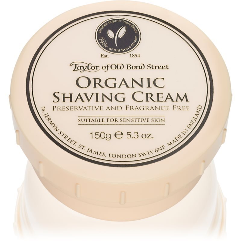 Taylor of Old Bond Street Organic krém na holení 150 g - parfo.cz