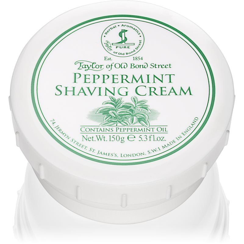Taylor of Old Bond Street Peppermint krém na holení 150 g - parfo.cz