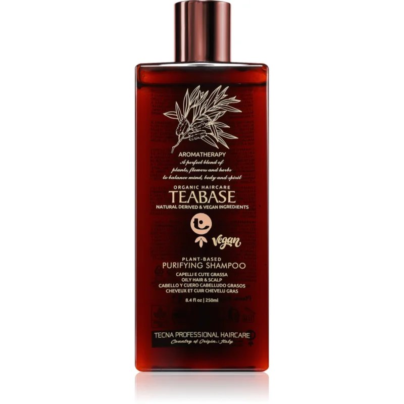 Tecna Teabase Purifying Shampoo šampon pro mastnou pokožku hlavy 250 ml - parfo.cz