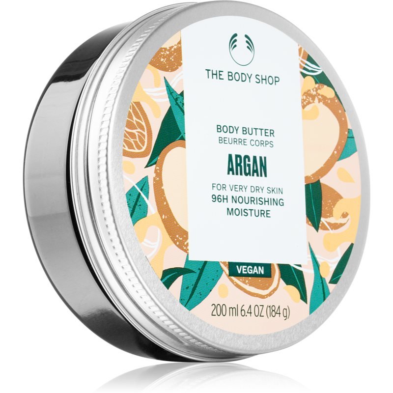 The Body Shop Argan Body Butter tělové mléko pro velmi suchou pokožku 200 ml - parfo.cz