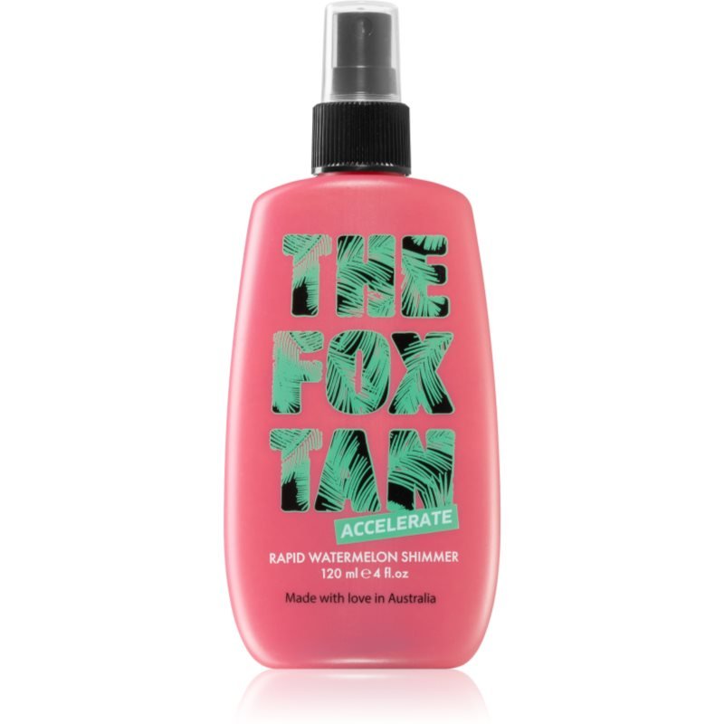 The Fox Tan Rapid Watermelon tělový sprej urychlující opalování 120 ml - parfo.cz