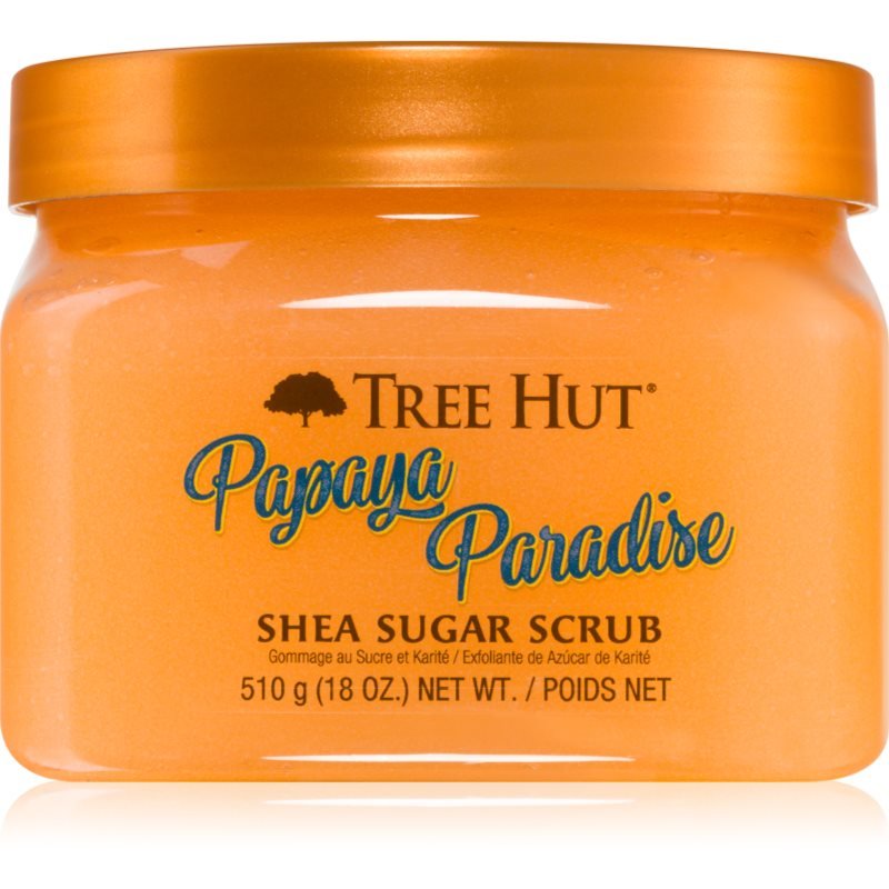 Tree Hut Papaya Paradise tělový peeling 510 g - parfo.cz