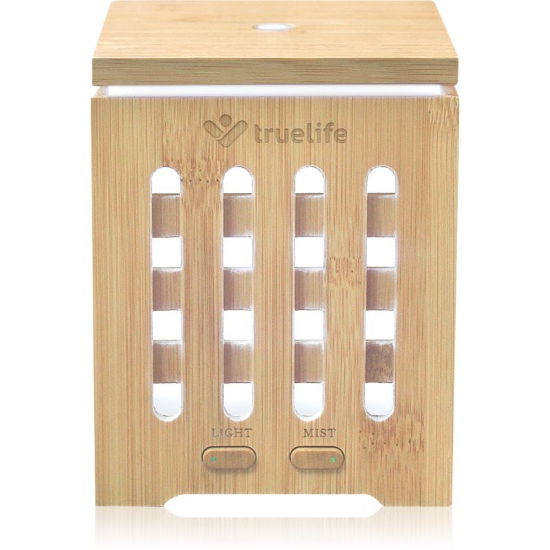 TrueLife AIR Diffuser D7 Bamboo ultrazvukový aroma difuzér a zvlhčovač vzduchu 1 ks - parfo.cz