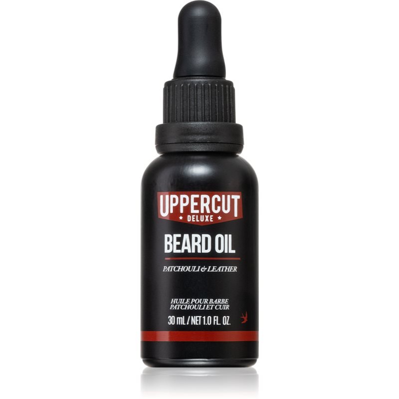Uppercut Deluxe Beard Oil Patchouli&Leather olej na vousy 30 ml - parfo.cz