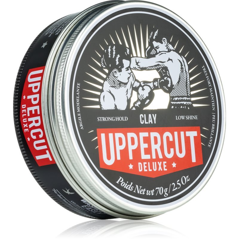Uppercut Deluxe Clay stylingová hlína s extra silnou fixací pro muže 70 g - parfo.cz
