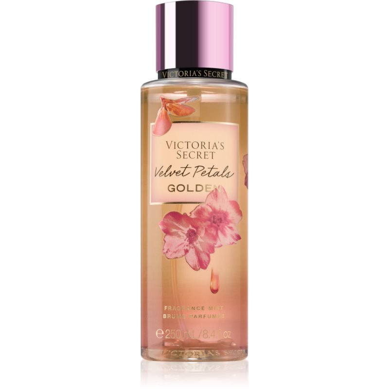 Victoria's Secret Velvet Petals Golden tělový sprej pro ženy 250 ml - parfo.cz