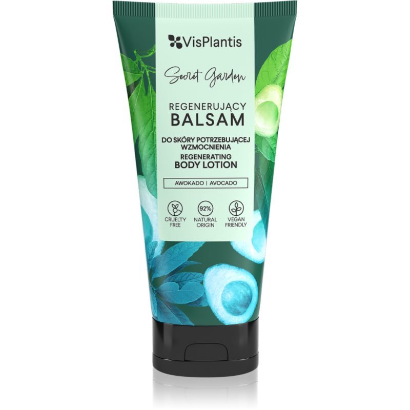 Vis Plantis Herbal Vital Care Avocado & Cottonseed Oil regenerační tělové mléko s avokádem 200 ml - parfo.cz