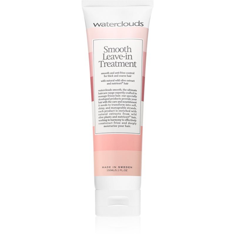 Waterclouds Smooth Leave-In Treatment bezoplachová péče pro nepoddajné a krepatějící se vlasy 150 ml - parfo.cz