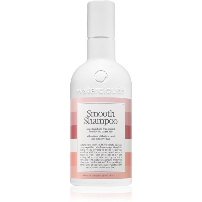 Waterclouds Smooth Shampoo vyhlazující šampon pro nepoddajné a krepatějící se vlasy 250 ml - parfo.cz