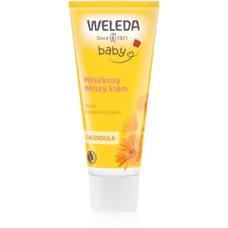 Weleda Baby and Child dětský ochranný krém na tělo a obličej měsíček 75 ml - parfo.cz