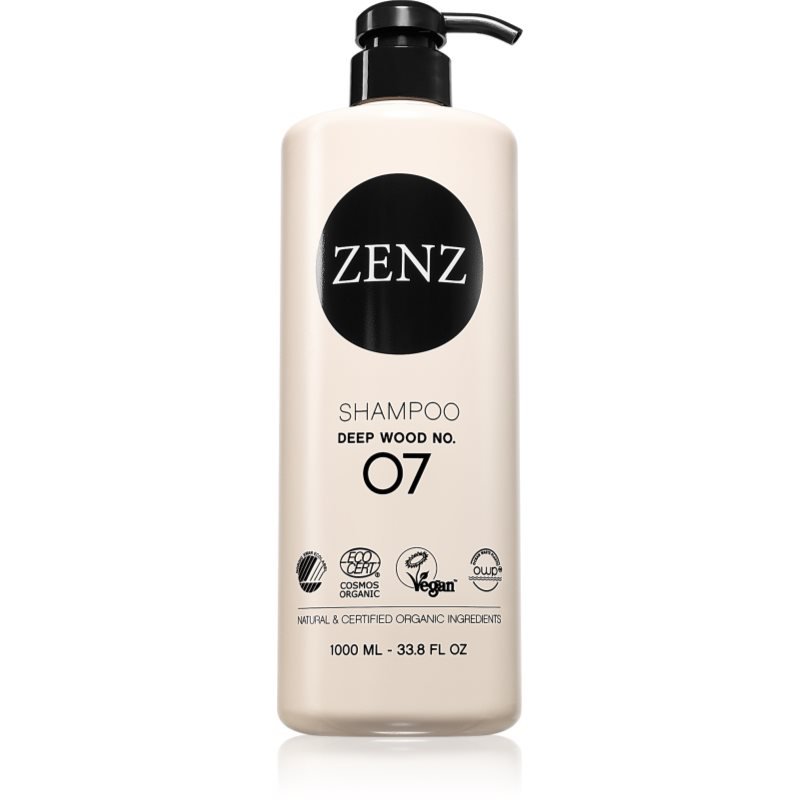 ZENZ Organic Deep Wood No. 07 hydratační šampon 1000 ml - parfo.cz
