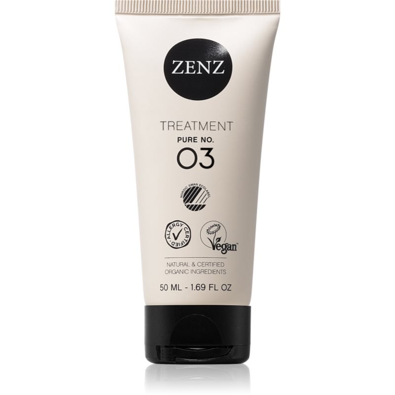 ZENZ Organic Pure No. 03 pečující maska na vlasy 50 ml - parfo.cz