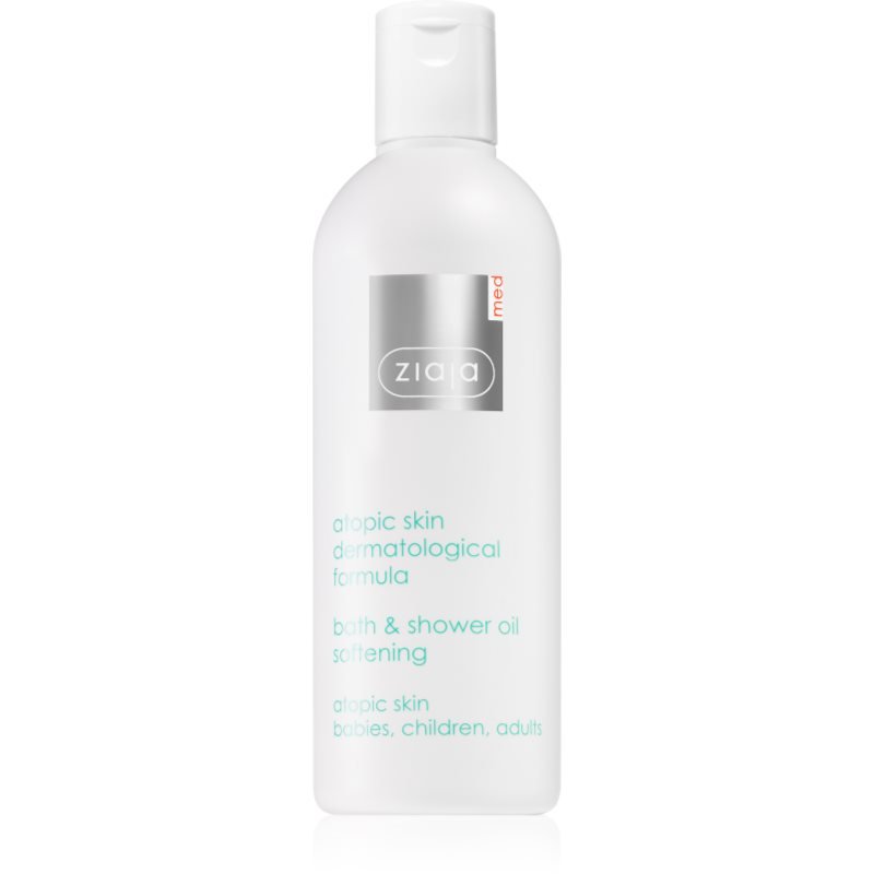 Ziaja Med Atopic Dermatitis Care sprchový a koupelový olej pro atopickou pokožku dětí a dospělých 270 ml - parfo.cz