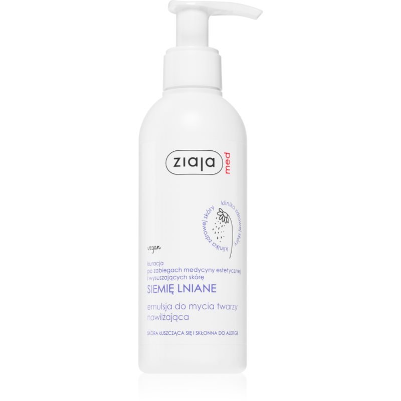Ziaja Med Linseed intenzivně hydratační mycí emulze 190 ml - parfo.cz