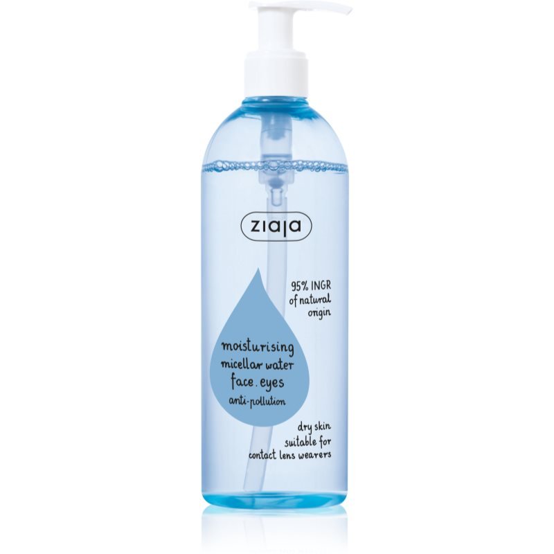 Ziaja Moisturising hydratační micelární voda 390 ml - parfo.cz