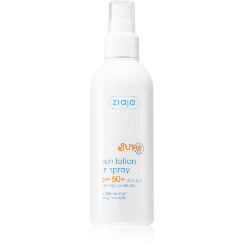 Ziaja Sun mléko na opalování ve spreji SPF 50 170 ml - parfo.cz