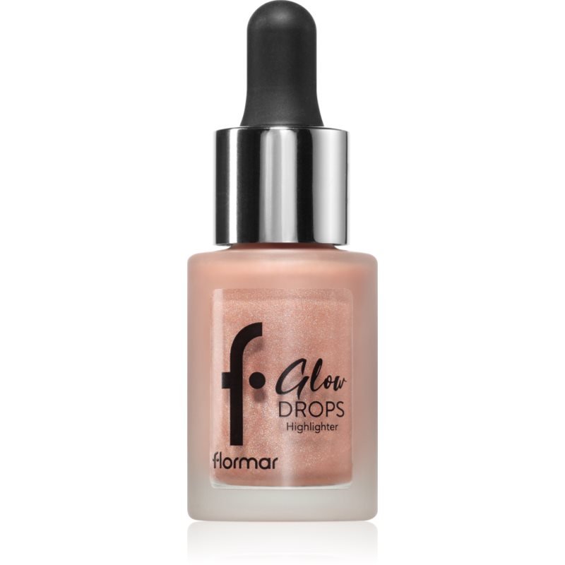 flormar Glow Drops Lip Tattoo tekutý rozjasňovač odstín 002 Sun Glow 14 ml - parfo.cz