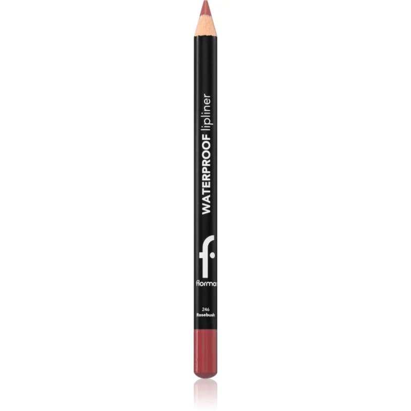 flormar Waterproof Lipliner voděodolná tužka na rty odstín 246 Rosebush 1.14 g - parfo.cz