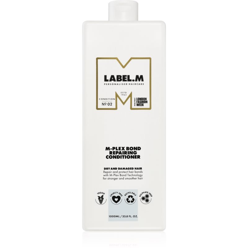 label.m M-Plex Bond Repairing Conditioner obnovující kondicionér pro krásné vlasy a pokožku 1000 ml - parfo.cz