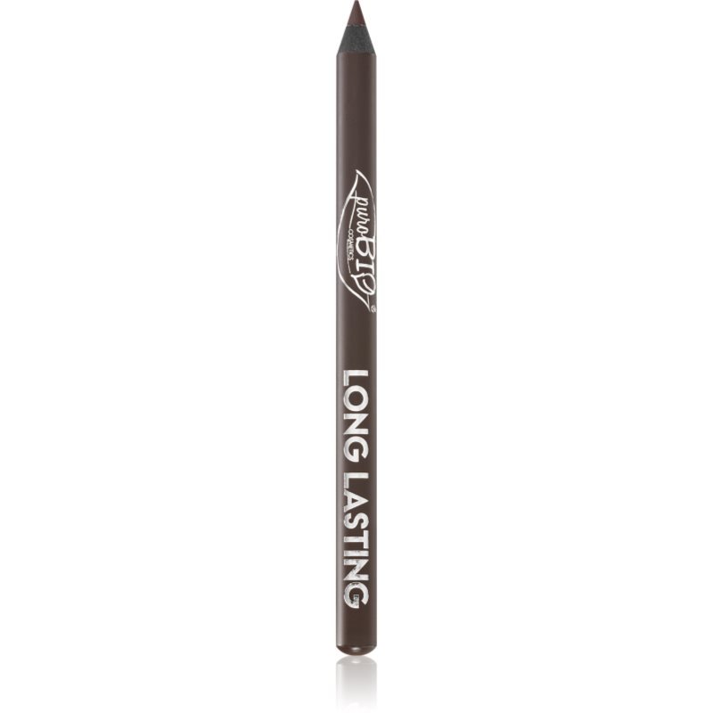 puroBIO Cosmetics Long Lasting Eyeliner dlouhotrvající tužka na oči odstín Brown 1
