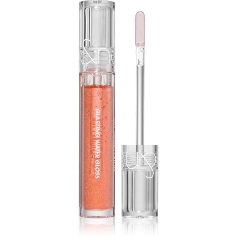 rom&nd Glasting Water Gloss zářivý lesk na rty se třpytkami odstín #01 Sanho Crush 4.3 g - parfo.cz